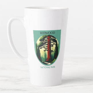 Schönheit des Redwood-Nationalparks in Kalifornien Milchtasse