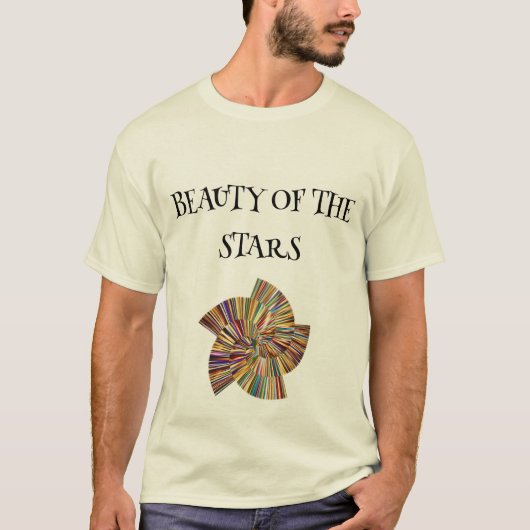 SCHÖNHEIT DES STARS-BASIC-T-SHIRTS T-Shirt (Vorderseite)