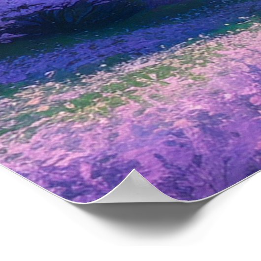 Schönheit des Tals Poster (Ecke)