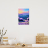 Schönheit des Tals Poster (Küche)