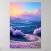 Schönheit des Tals Poster (Vorne)