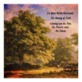 Schönheit des wahren Posters Poster