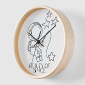 "Schönheit des Weltraums" Uhr (Winkel)