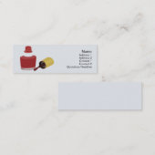 Schönheit - dünn mini visitenkarte (Vorne/Hinten)