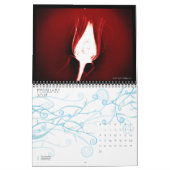Schönheit (eine Röntgenstrahlstudie der Blumen) Kalender (Feb 2027)