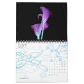Schönheit (eine Röntgenstrahlstudie der Blumen) Kalender (Mär 2027)