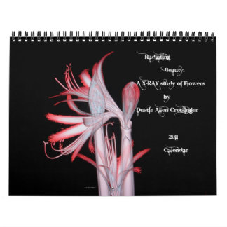 Schönheit (eine Röntgenstrahlstudie der Blumen) Kalender
