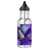 Schönheit einer blauen Hydrangea-Flasche Edelstahlflasche (Rechts)