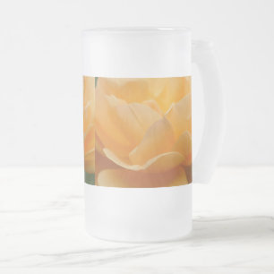 Schönheit einer Rose Mattierte Glass-Bier-Tasse Mattglas Bierglas