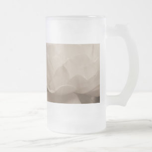Schönheit einer Rose Sepia Mattierte Glass Bier Ta Mattglas Bierglas