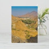 Schönheit einer Wüstenlandschaft Feiertagskarte (Stehend Vorderseite)