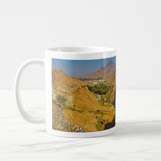 Schönheit einer Wüstenlandschaft Kaffeetasse (Links)