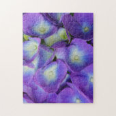 Schönheit eines blauen Hydrangeas Puzzle (Vertikal)