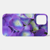 Schönheit eines Blue Hydrangea iPhone Case (Rückseite (Horizontal))