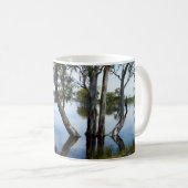 Schönheit eines Gum Tree River Murray Australia Kaffeetasse (VorderseiteRechts)