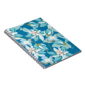 Schönheit eines Retro-Blumenmotivs in schöner Deko Notizblock (Rechte Seite)