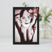 Schönheit Einladung (Stehend Vorderseite)