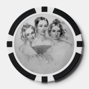 Schönheit Eleganz der Frauen Kunstwerk Pokerchips