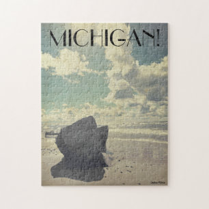 Schönheit entlang des Lake Michigan Puzzle