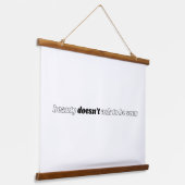 Schönheit Frage kein Wandteppich aus Holz (Gewinkelt)