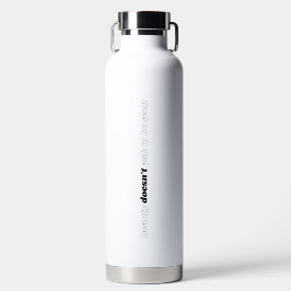 Schönheit Frage keine Vakuum-Isolierflasche Trinkflasche