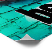 Schönheit für alle Farben Poster (Ecke)