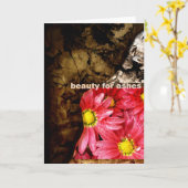 Schönheit für Asche Karte (Gelbe Blume)