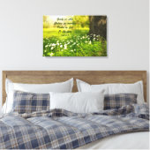 Schönheit für Asche Leinwanddruck (Insitu (Schlafzimmer))