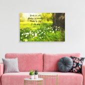 Schönheit für Asche Leinwanddruck (Insitu (Wohnzimmer))