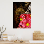 Schönheit für Asche Poster (Küche)