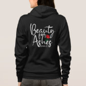 Schönheit für Ashes Black Bella + Leinwand Hoodie (Rückseite)