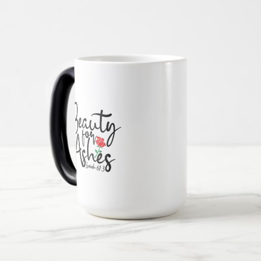 Schönheit für Ashes Morphing Tasse (Vorderseite Links)