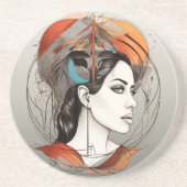 Schönheit Getränkeuntersetzer (Vorne)