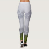 Schönheit hinter den Wolken Leggings (Rückseite)