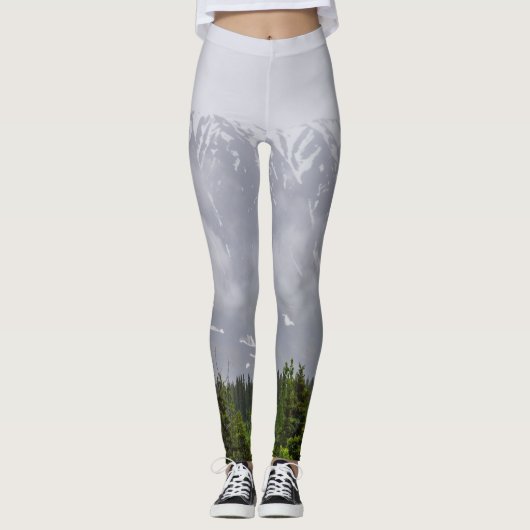 Schönheit hinter den Wolken Leggings (Vorderseite)