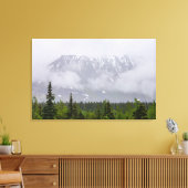 Schönheit hinter den Wolken Leinwanddruck (Insitu (Wohnzimmer))