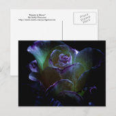 Schönheit im Blut Postkarte (Vorne/Hinten)