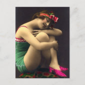 Schönheit im Grünen Postkarte (Vorderseite)