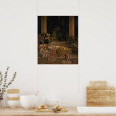 Schönheit im Holz Poster (Küche)