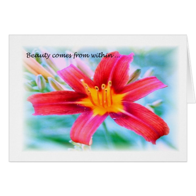 Schönheit im Inneren (Vorderseite (Horizontal))