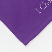 Schönheit im Leben Krebs Gedicht Chemo Fleece Blan (Ecke)