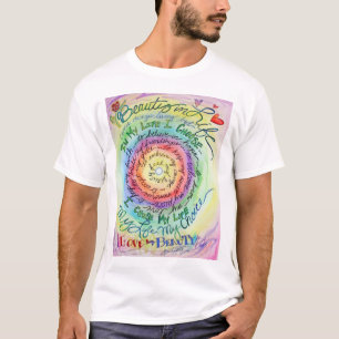 Schönheit im Leben Rainbow T-Shirt