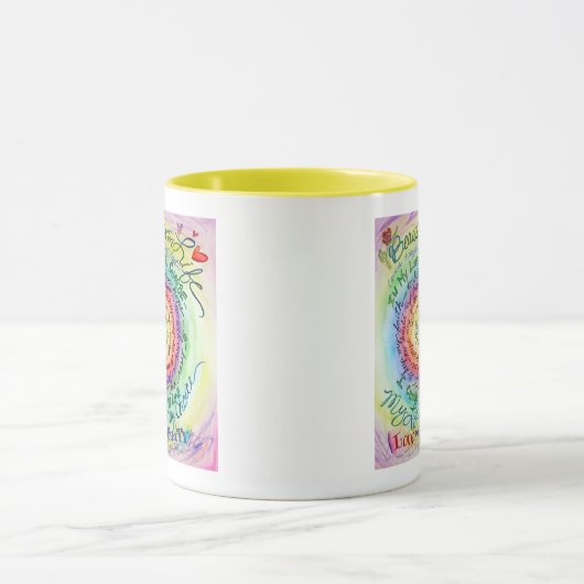Schönheit im Leben Rainbow Tasse (Zentrum)