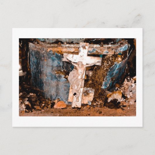 Schönheit im Niedergang Postkarte (Vorderseite)