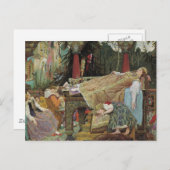 Schönheit im Pavillon Postkarte (Vorne/Hinten)