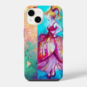 SCHÖNHEIT IM ROSA KLEID / Magic Butterfly Pflanzen iPhone 14 Hülle