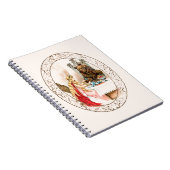 Schönheit im Rosa und im Tier Notizblock (Rechte Seite)