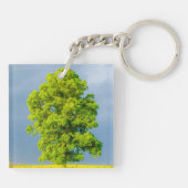 Schönheit im Sturm Schlüsselanhänger (Rückseite)