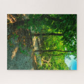 Schönheit im Waldpuzzle Puzzle (Horizontal)