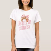 Schönheit im weichen Hörnchen-Schleifchen T-Shirt (Vorderseite)